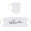ぼくと動物たちのほっこりタイム、一緒にどうぞ。 animalhouse YUKIロゴ入り陶器マグカップ